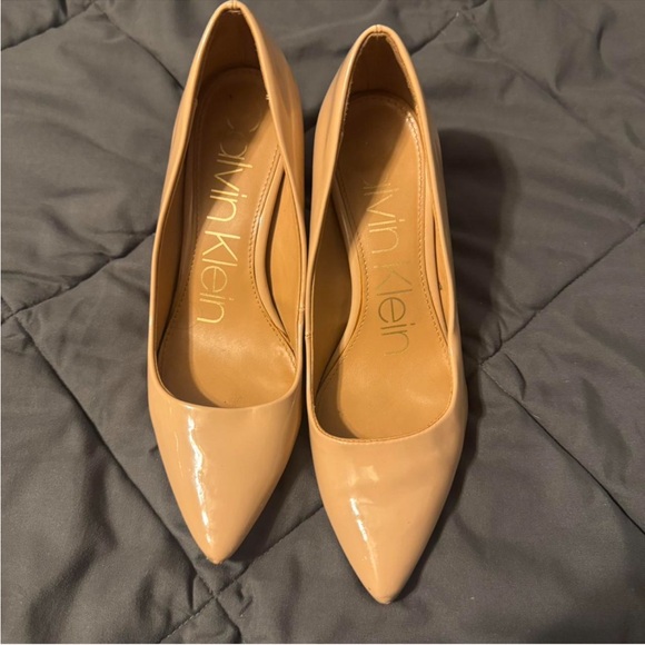 Calvin Klein Women's Beige Heels - Picture 1 of 2